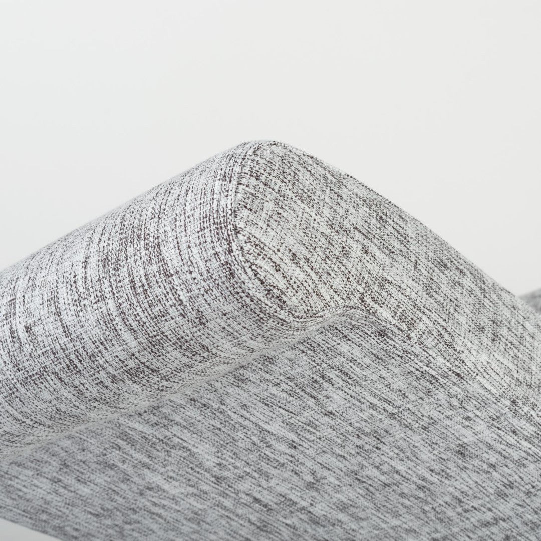 Shankar Karta Scroll Back Check Grey Dining Chairs (Sold in Pairs)