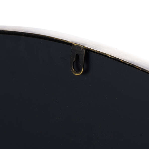 Hill Interiors Antique Brass Large Narrow Edged Mirror