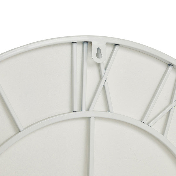 Hill Interiors White Skeleton Wall Clock