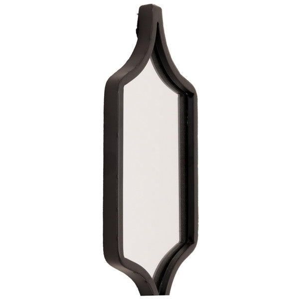 Hill Interiors Decorative Black Hanging Mirror