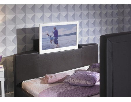 Artisan Zayna 4ft6 Double Brown Leather Tv Bed