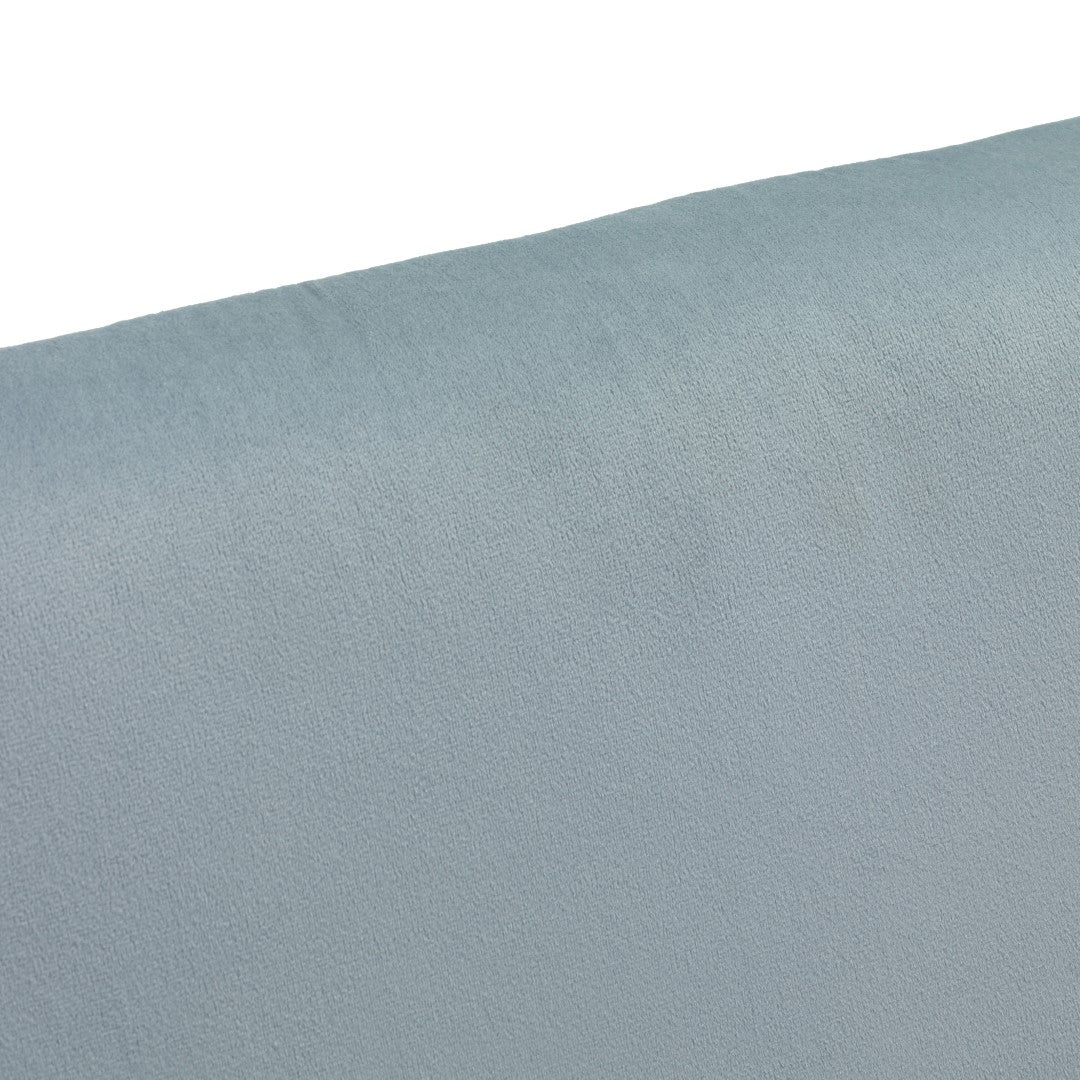 LPD Charles Sky Blue Velvet Armchair