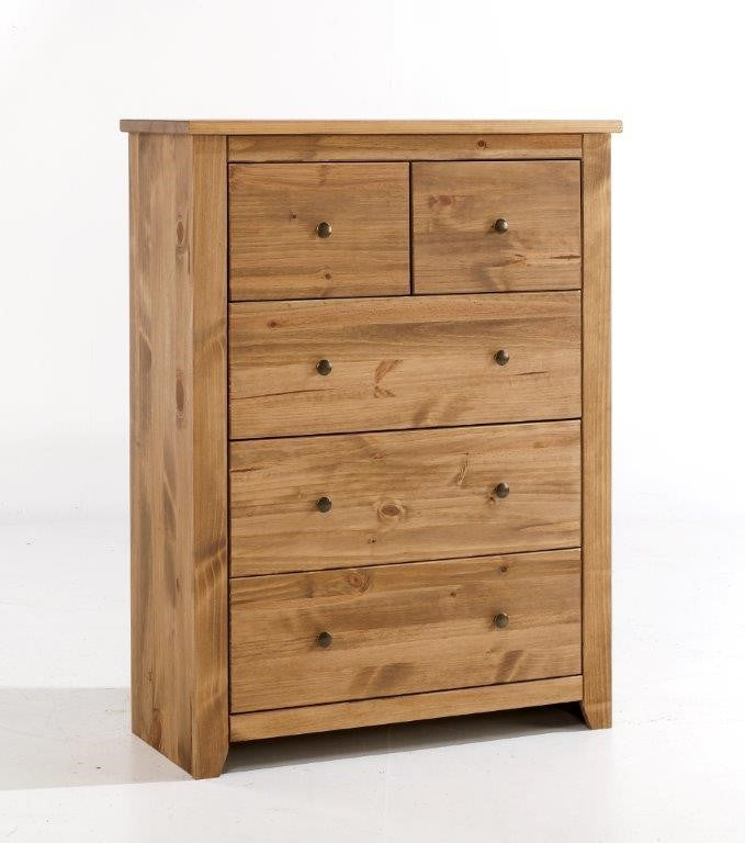 LPD Havana Pine 3+2 Drawer Chest