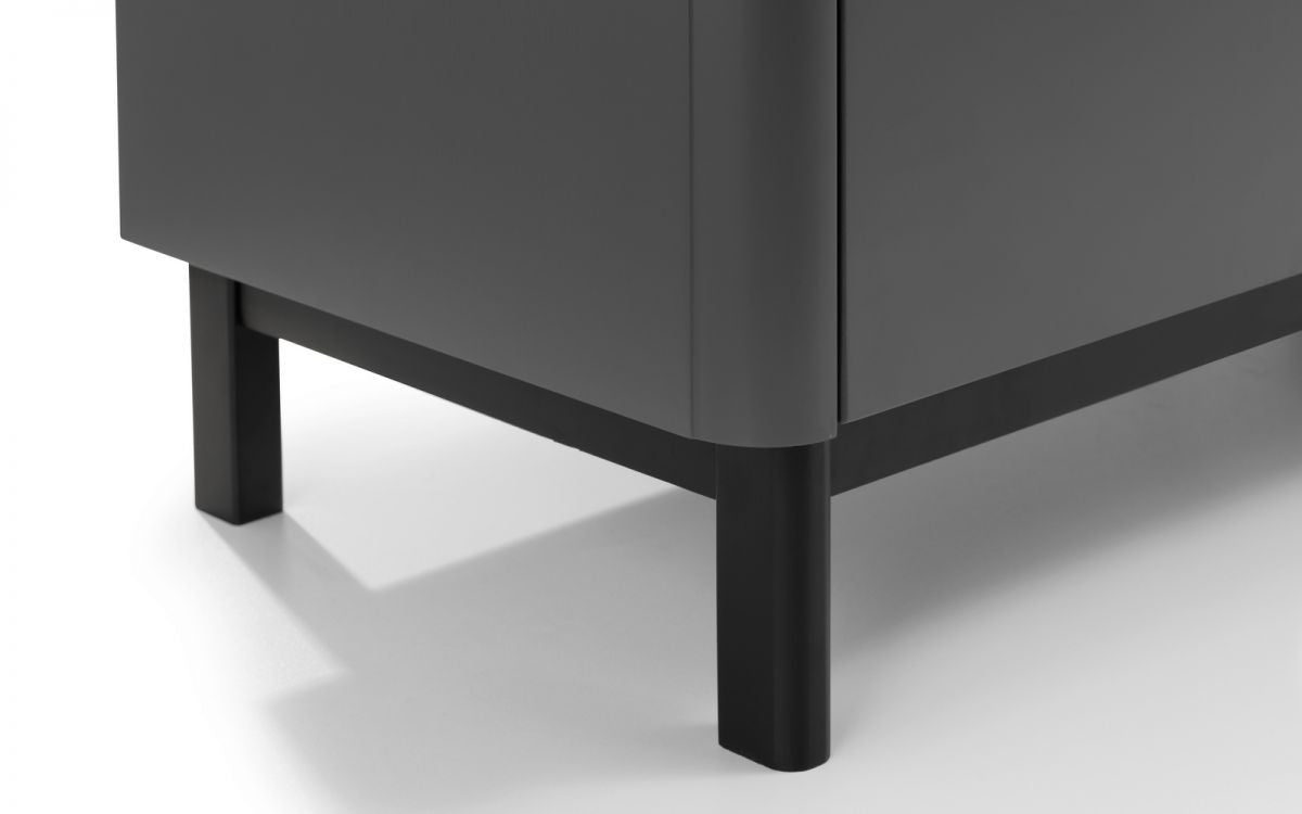 Julian Bowen Chloe Grey 4 Drawer Chest