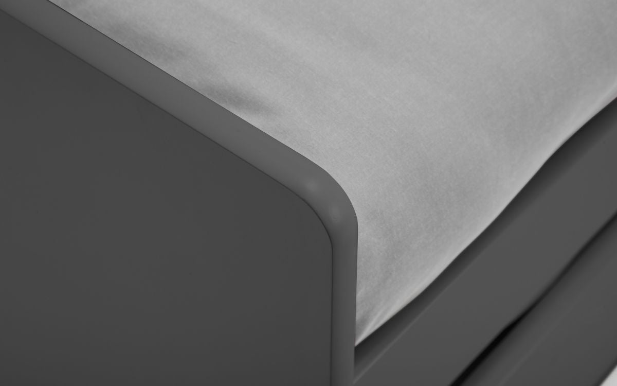 Julian Bowen Elba Anthracite Wooden Daybed