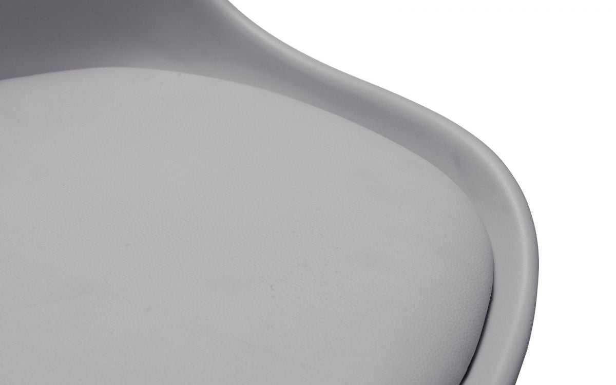 Julian Bowen Erika Grey Polypropylene Office Chair