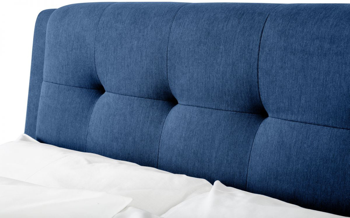 Julian Bowen Fullerton Blue 5ft Kingsize 4 Drawer Bed