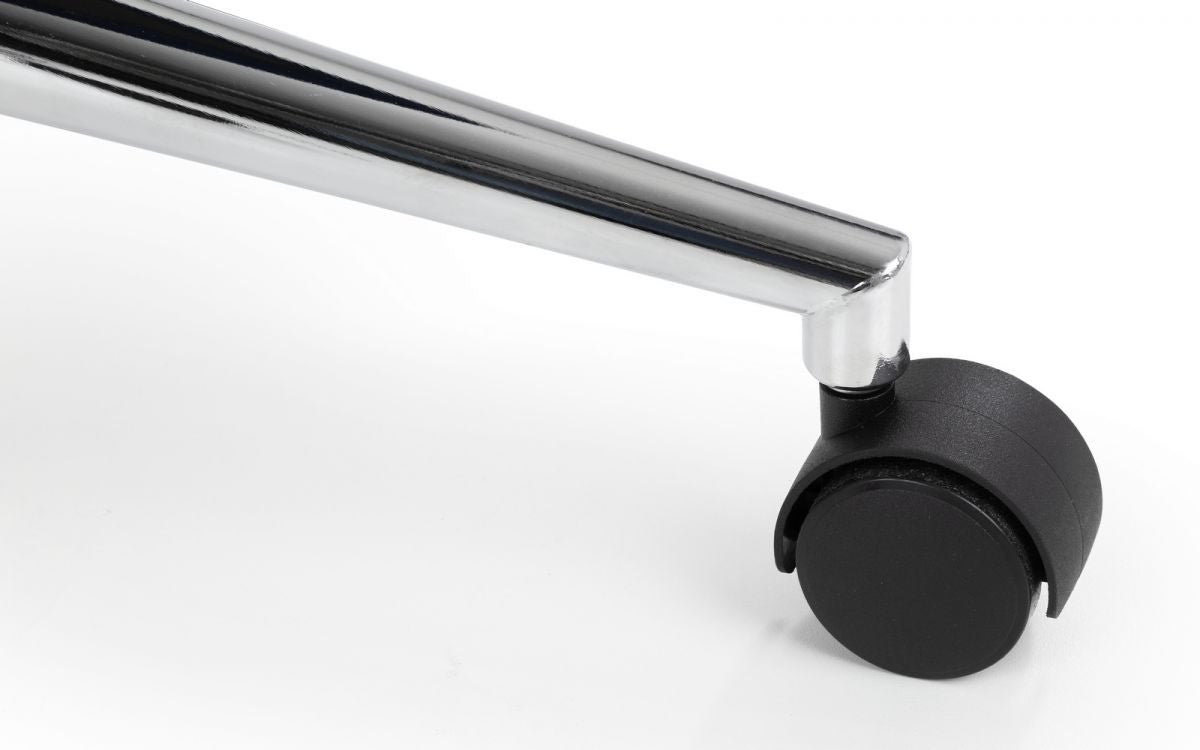 Julian Bowen Kahlo Blue Velvet Swivel Office Chair