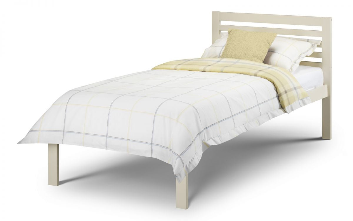 Julian Bowen Slocum Stone White 3ft Single Bed