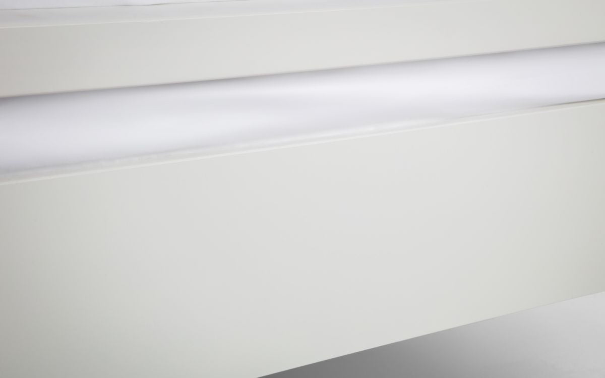 Julian Bowen Venice 3ft Single Surf White Wooden Bed