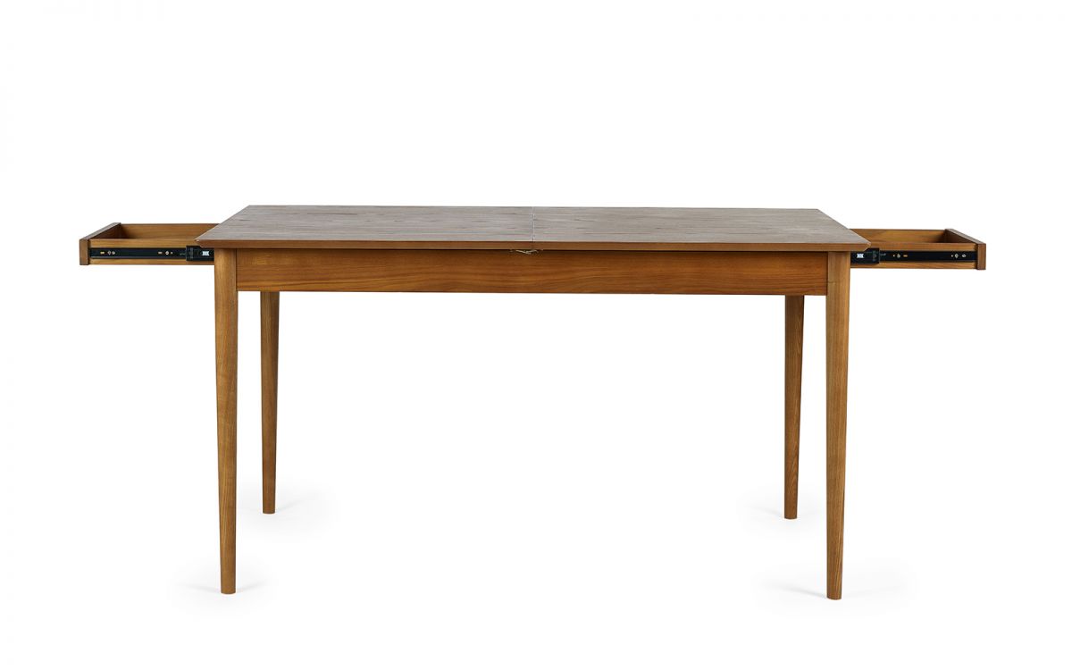 Lowry Extending Dining Table With 2 Drawers