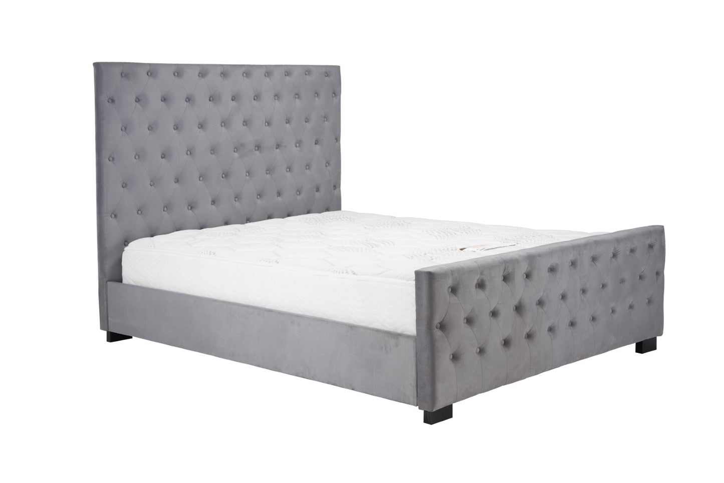 Birlea Marquis 6ft Super Kingsize Grey Fabric Bed Frame