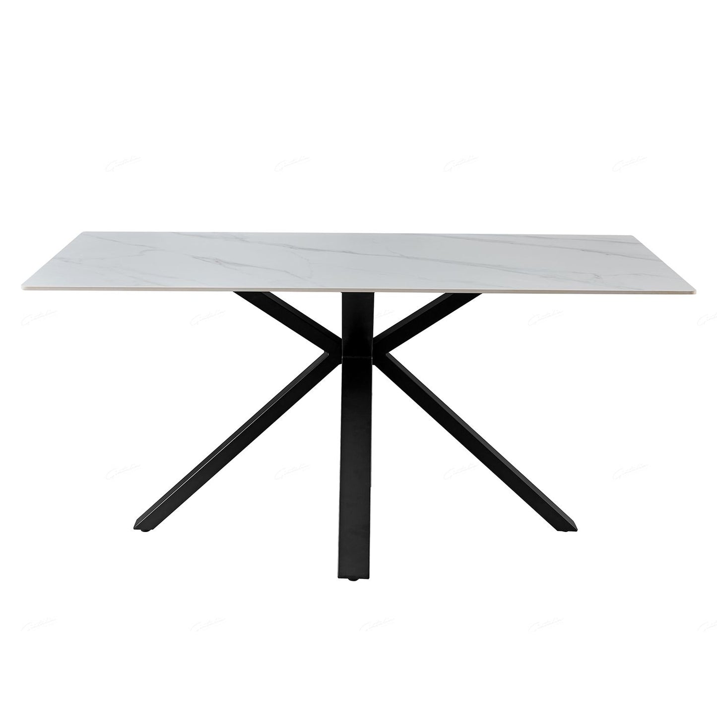 Milana Extending Cross Leg Ceramic Table