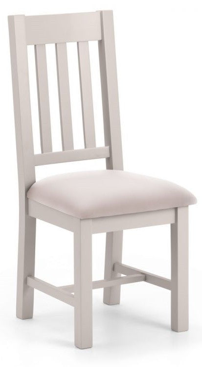 set of Richmond Grey Wooden Dining Chairs