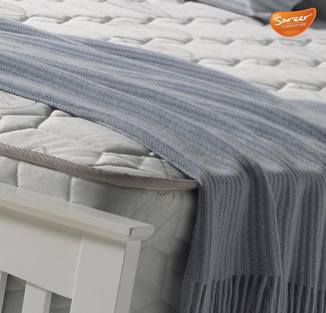 Sareer Sandhurst 4ft6 Double White Bed Frame reviews