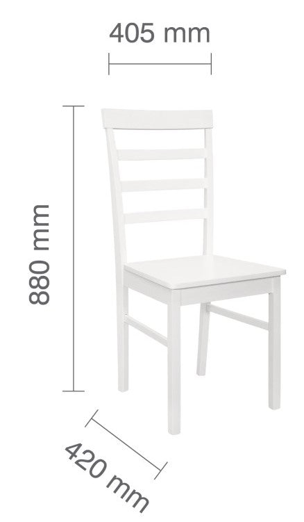 Birlea Cottesmore White Rectangle Dining Set With 6 Upton Chairs