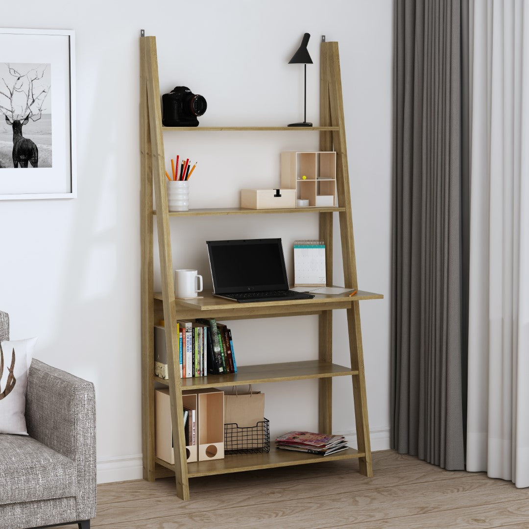 LPD Tiva Oak Ladder Desk 1 Pack