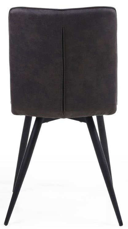 Shankar Rodeo Suede Effect Light Grey Dining Chairs (Sold in Pairs)