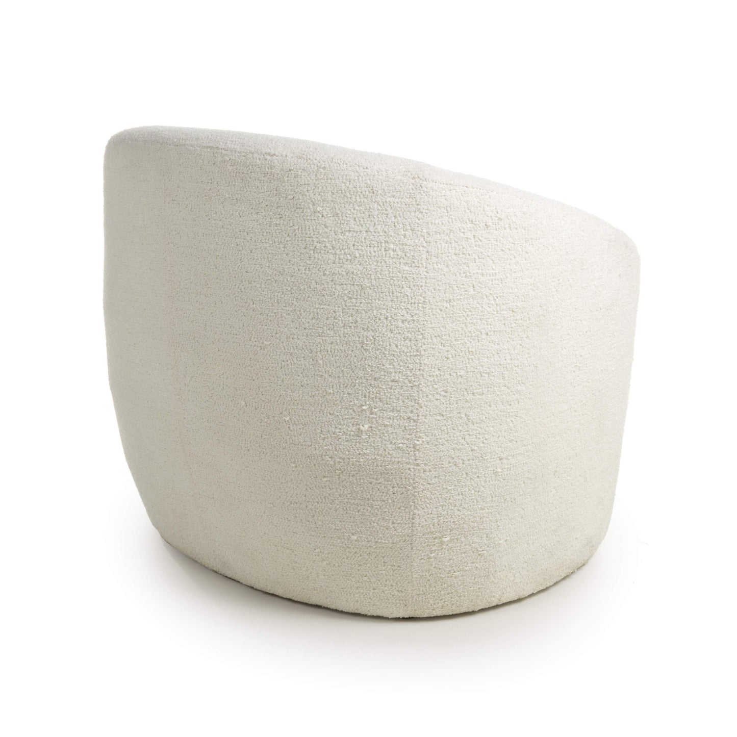 Shankar Petra Boucle Vanilla White Tub Chair