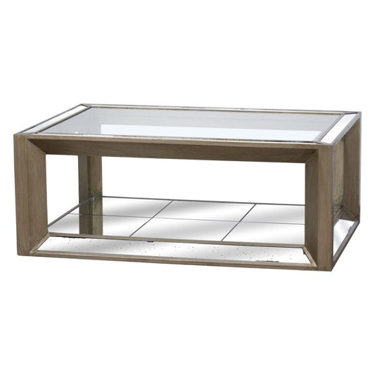 Hill Interiors Large Augustus Mirrored Coffee Table