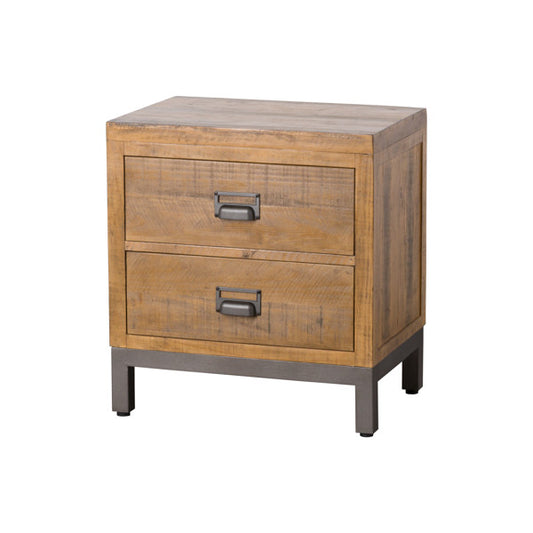 Hill Interiors The Draftsman Collection Two Drawer Bedside