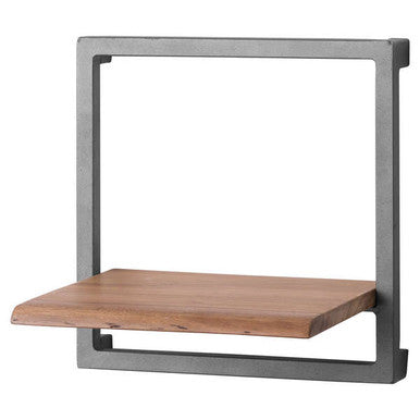 Hill Interiors Live Edge Collection Square Shelf