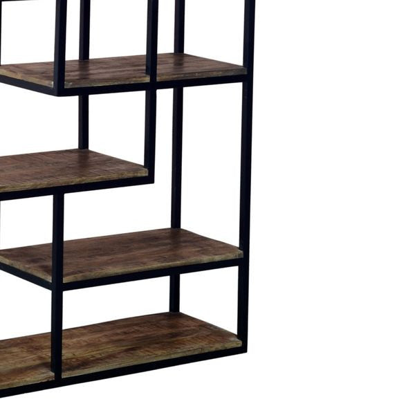 Hill Interiors Multi Shelf Industrial Shelf Unit