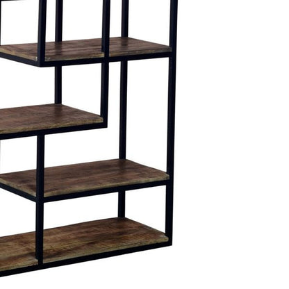 Hill Interiors Multi Shelf Industrial Shelf Unit