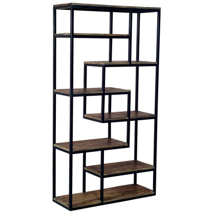 Hill Interiors Multi Shelf Industrial Shelf Unit