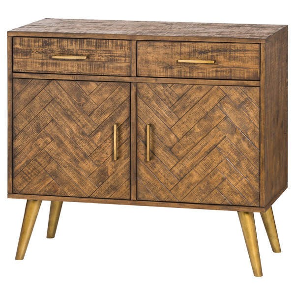 Hill Interiors Havana Gold 2 Door 2 Drawer Sideboard