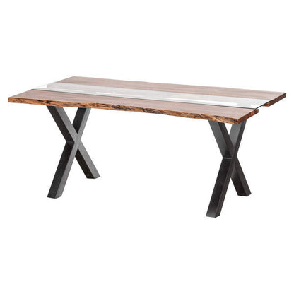 Hill Interiors Live Edge Collection River Dining Table