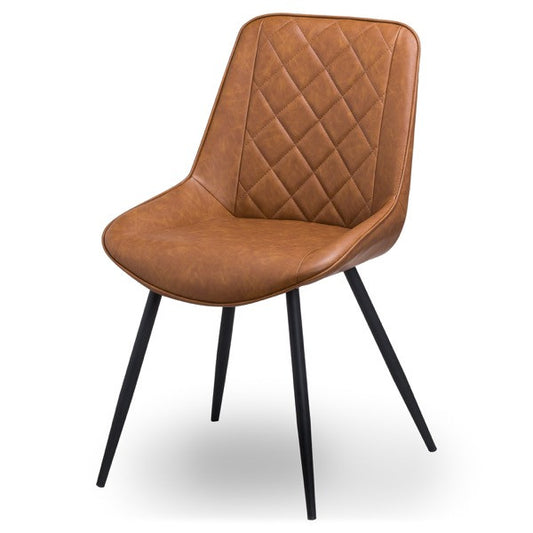 Hill Interiors Oslo Tan Dining Chair