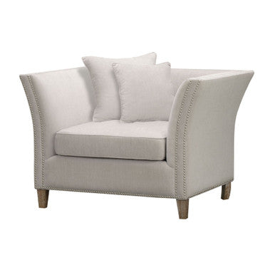 Hill Interiors Vesper Cushion Back Snuggle Chair