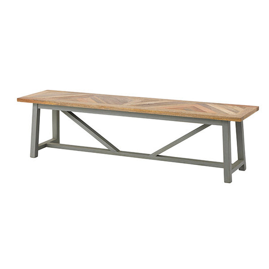 Hill Interiors Nordic Grey Collection Dining Bench