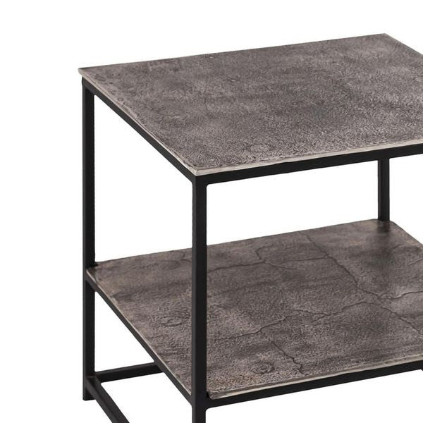 Hill Interiors Farrah Collection Silver Side Table