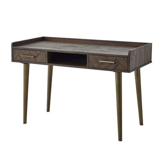 Hill Interiors Havana Gold 2 Drawer Desk