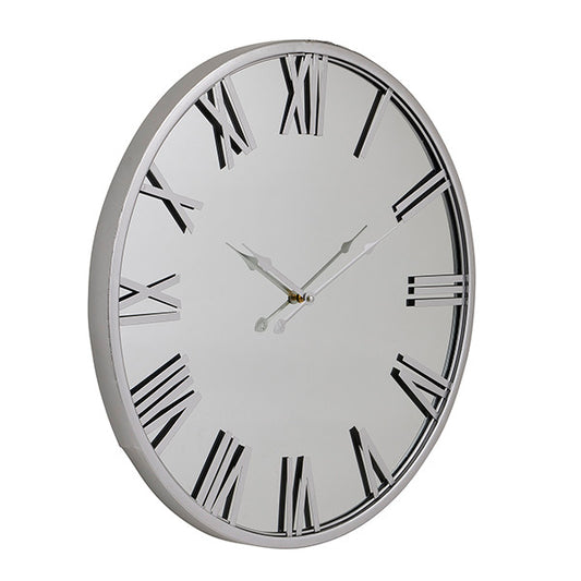 Hill Interiors Mayer Mirrored Wall Clock