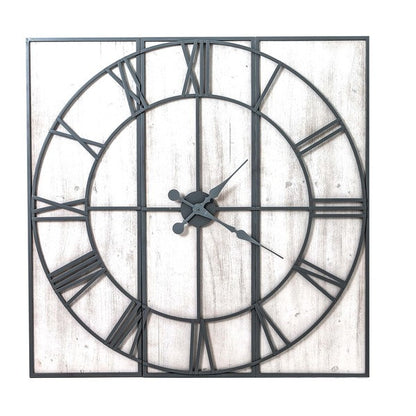 Hill Interiors Roza Panelled Wall Clock