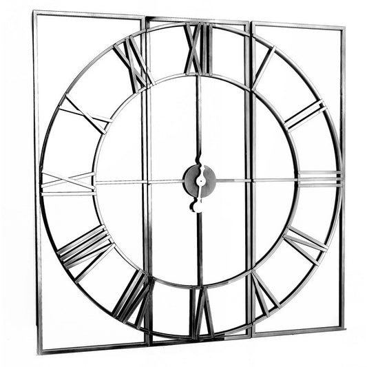 Hill Interiors Celina Mirrored Wall Clock