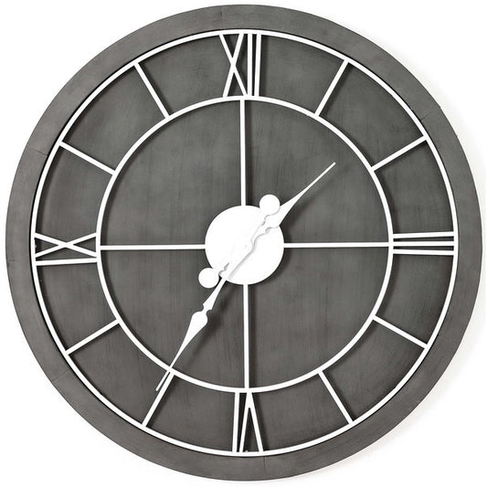 Hill Interiors Williston Grey Wall Clock