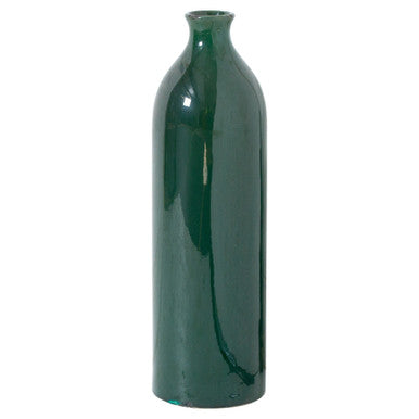 Hill Interiors Garda Emerald Glazed Gisela Vase