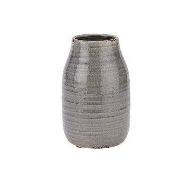 Hill Interiors Garda Grey Stefanie Vase