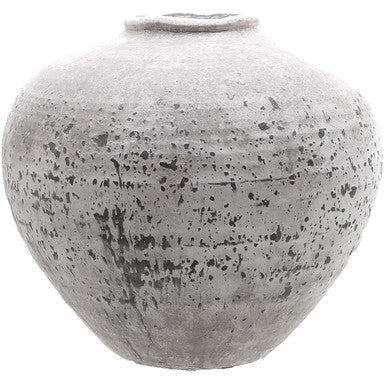 Hill Interiors Regola Large Stone Ceramic Vase