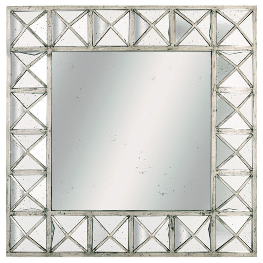 Hill Interiors Augustus Detailed Triangulated Wall Mirror