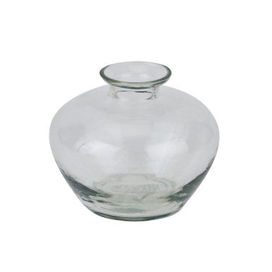 Hill Interiors Clear Glass Small Bud Stem Vase