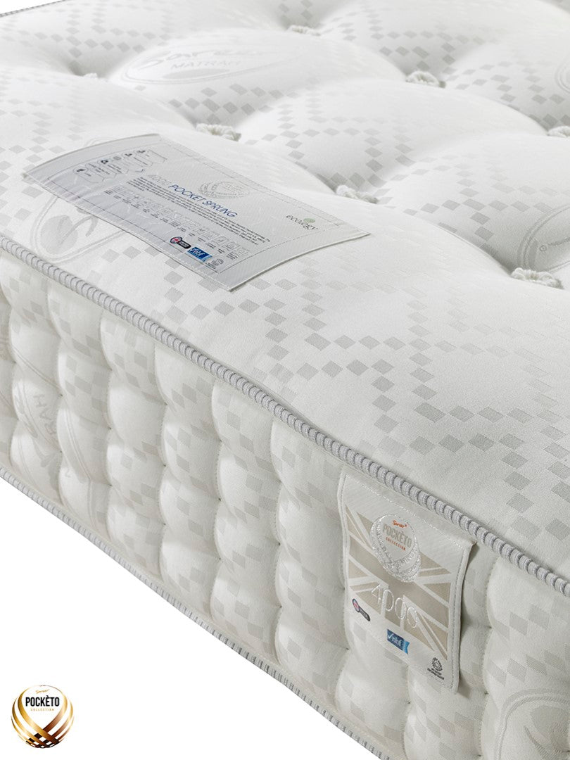 Sareer Pocketo 4ft Small Double 4000 Pockets Reflex Plus Mattress