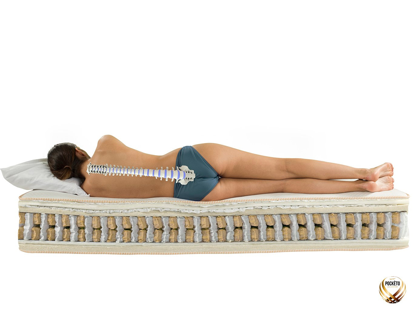 Sareer Pocketo 3ft Single 5000 Pockets Latex Mattress