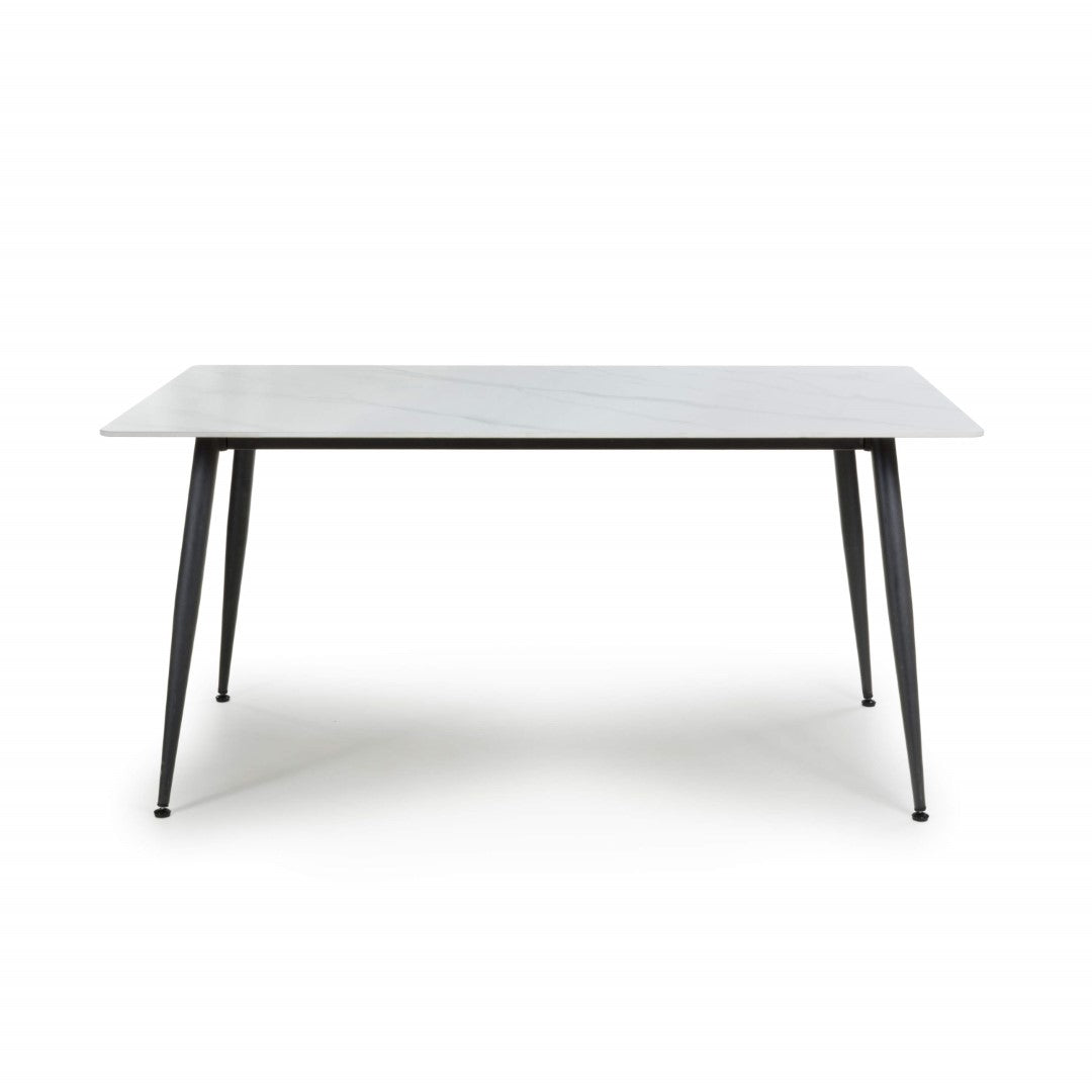 Shankar Monaco 160cm White Dining Table