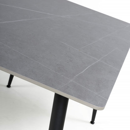 Shankar Monaco 120cm Grey Dining Table