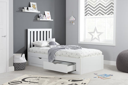 Birlea Appleby 3ft Single White Wooden Bed Frame